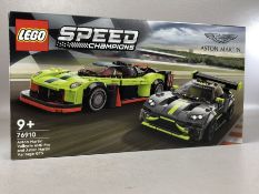 LEGO Speed Champions Aston Martin Valkyrie AMR Pro and Aston Martin Vantage GT3 76910, unopened,