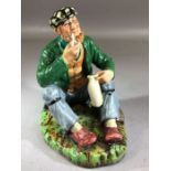 Royal Doulton figure - The Wayfairer HN 2362, approx 14cm in height