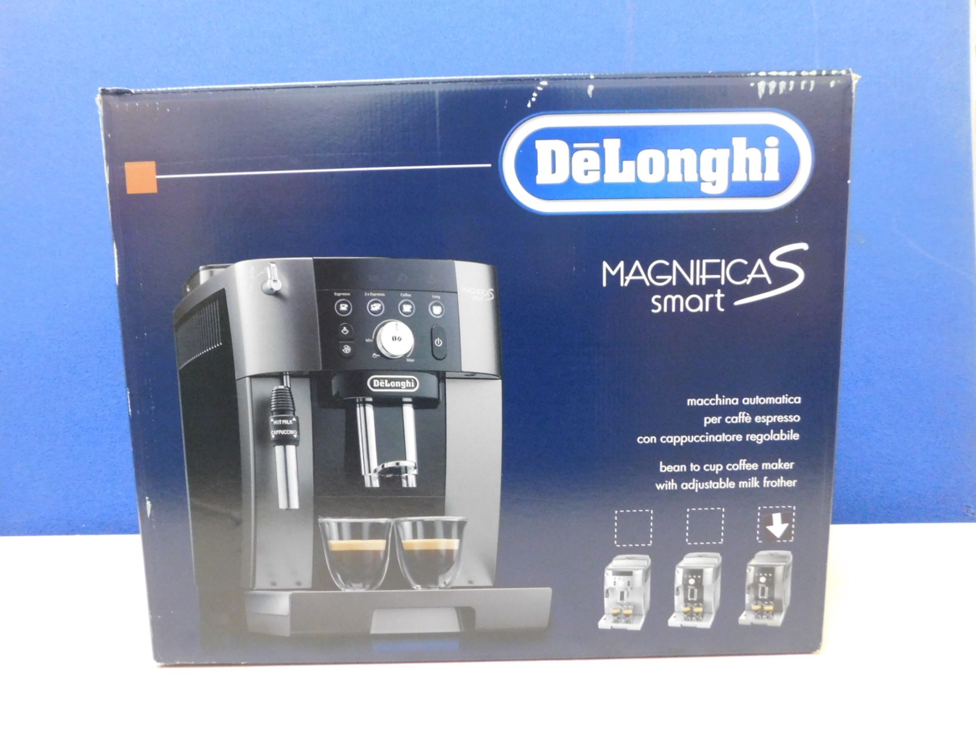 1 BOXED DELONGHI MAGNIFICA S SMART COFFEE MACHINE ECAM 250.33.TB RRP Â£399