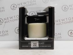 1 BOXED TORC LARGE CANDLE EVENING VELVET RRP Â£29