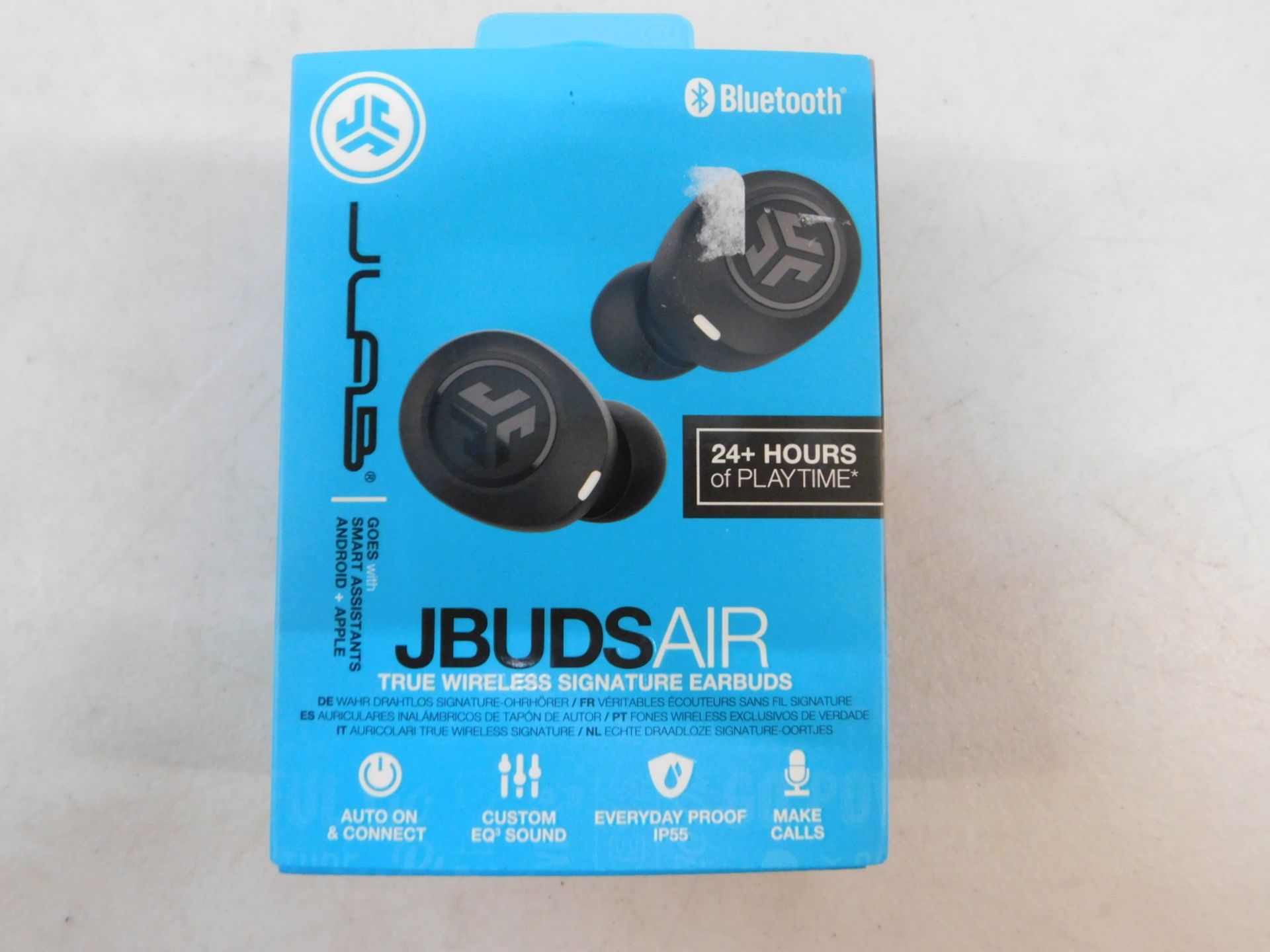 1 BOXED JLAB JBUDSAIR TRUE WIRLESS EARPHONES RRP Â£129.99
