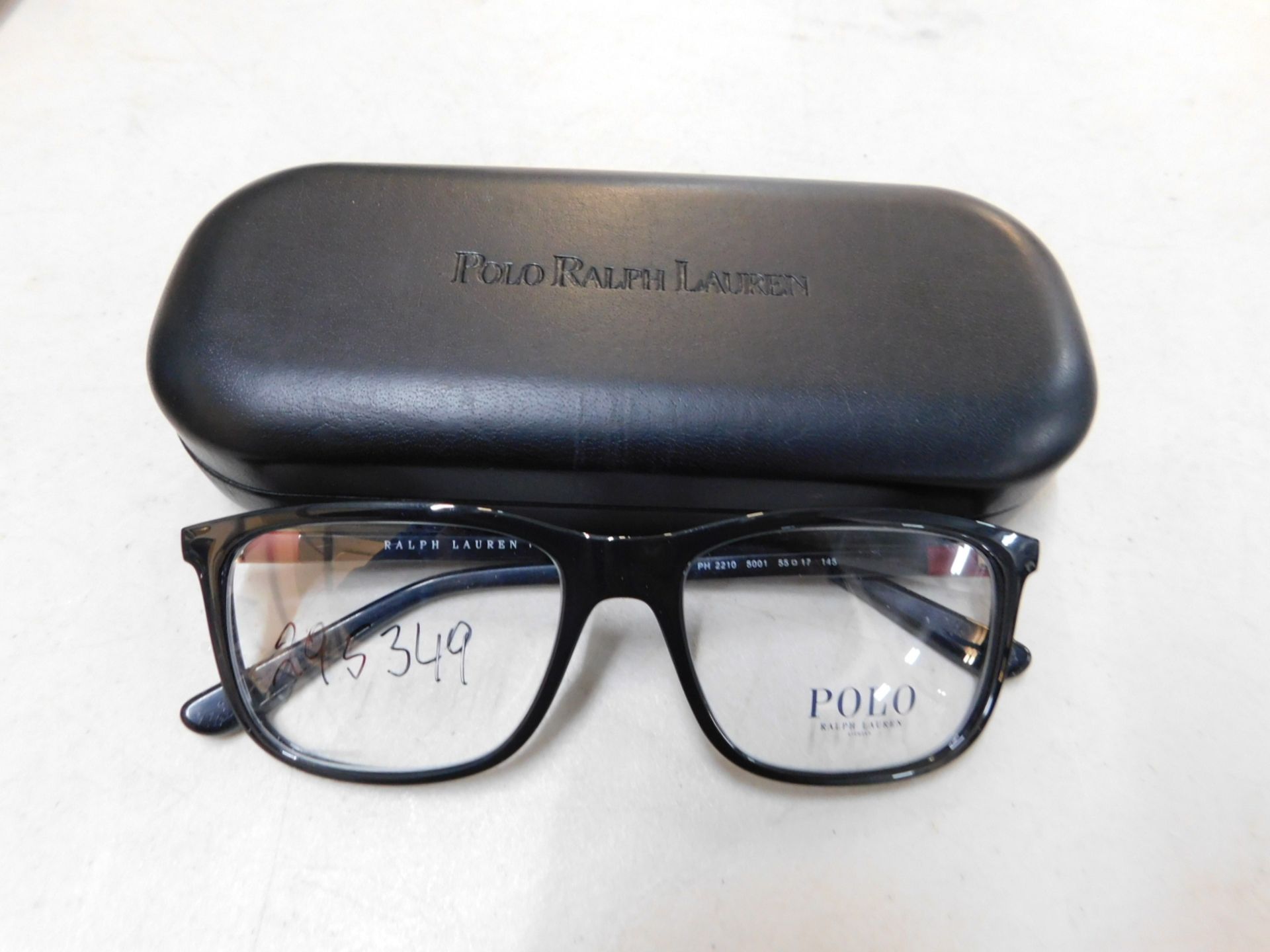 1 PAIR OF POLO RALPH LAUREN GLASSES FRAME WITH CASE MODEL PH 2210 RRP Â£129.99