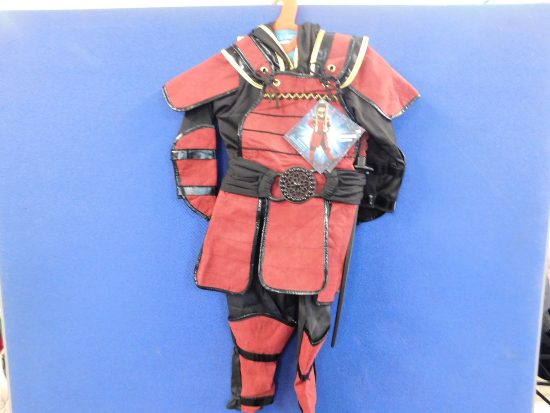 1 TEETOT KID'S ADVENTURE THEMED ROLE-PLAY COSTUME NINJA SIZE 3-4 RRP Â£19