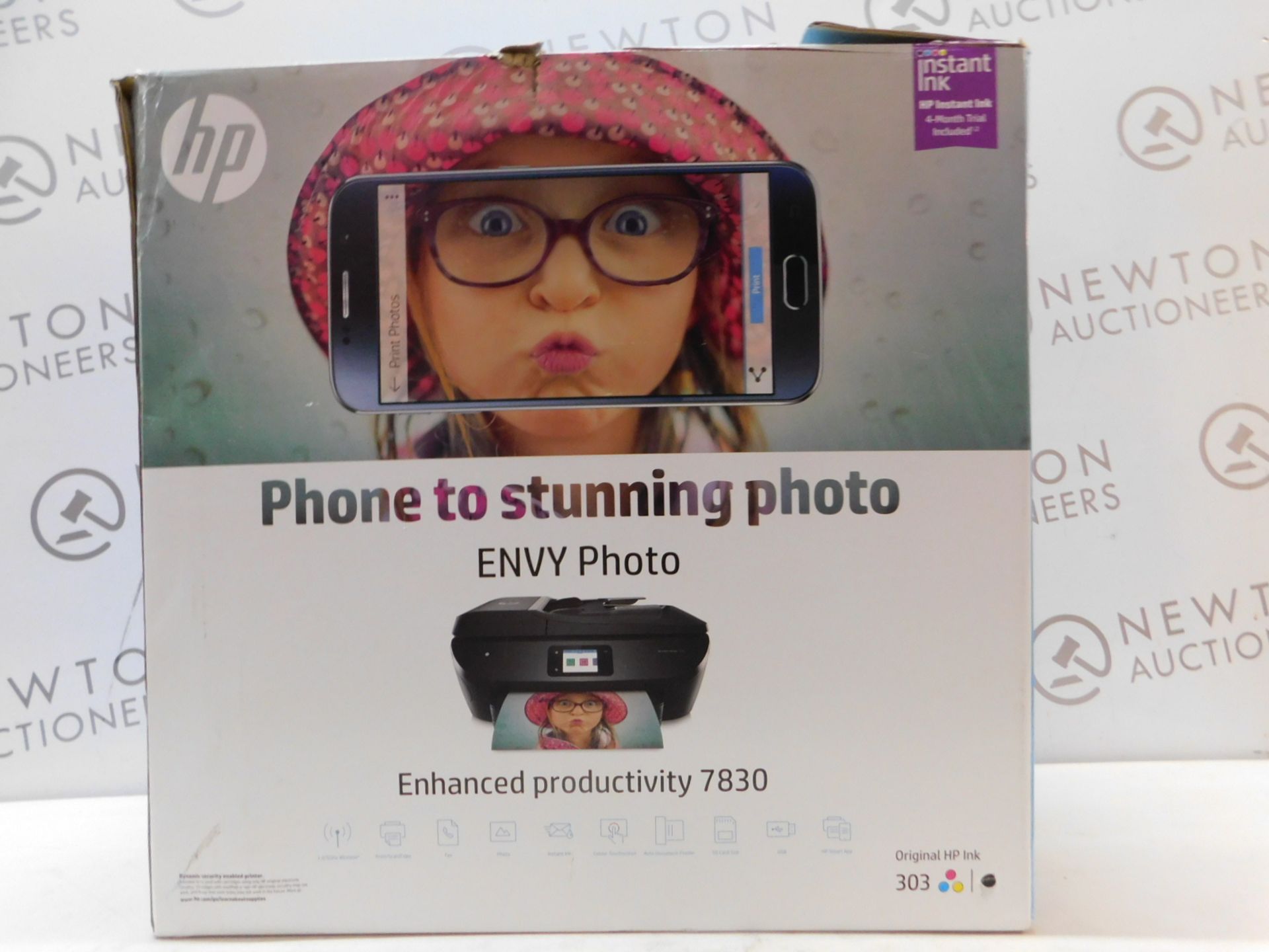 1 BOXED HP ENVY PHOTO 7830 ALL IN ONE PRINTER RRP Â£149.99