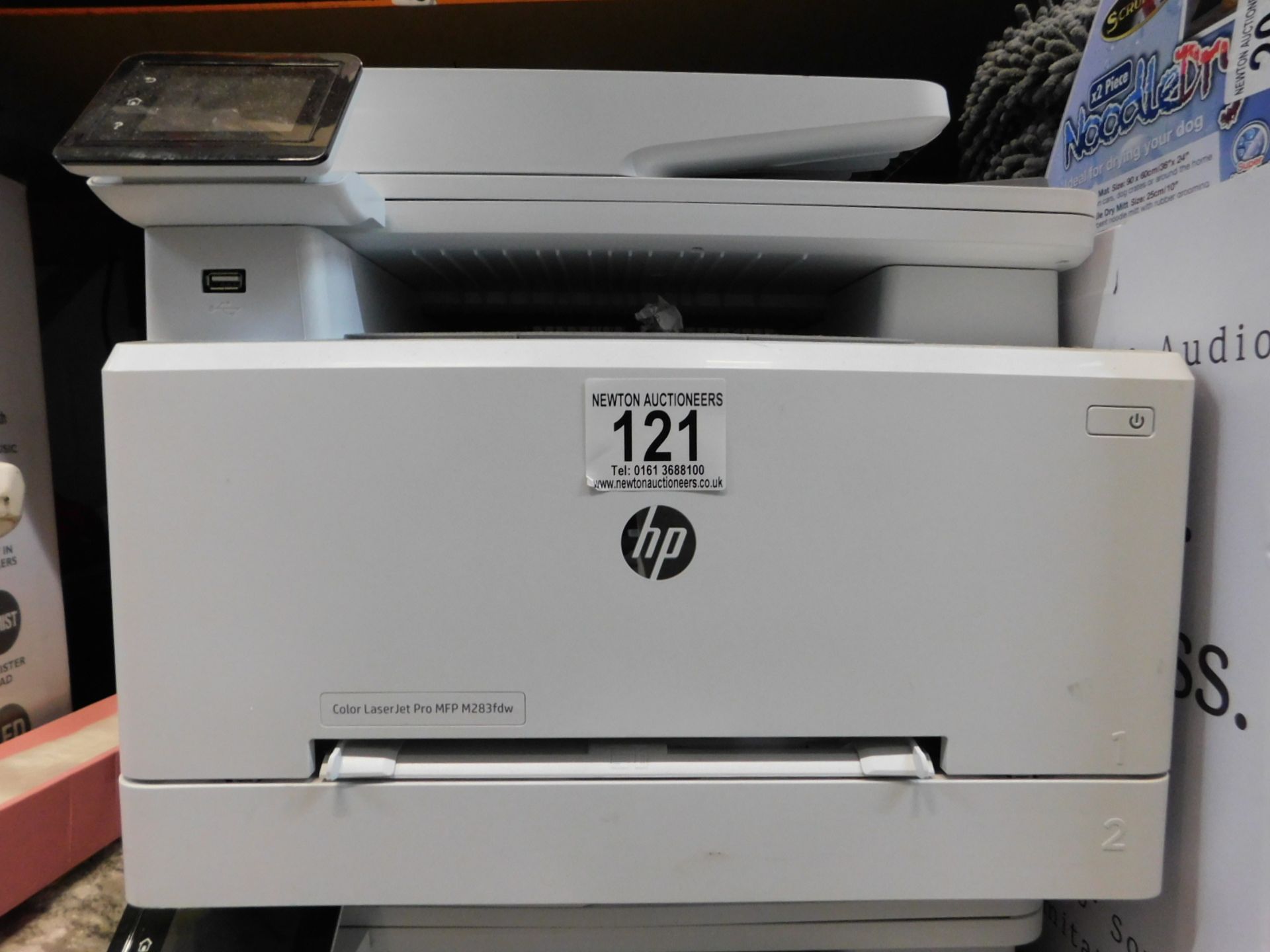 1 HP COLOR LASERJET PRO MFP M283FDW ALL-IN-ONE WIRELESS LASER PRINTER WITH FAX RRP Â£399