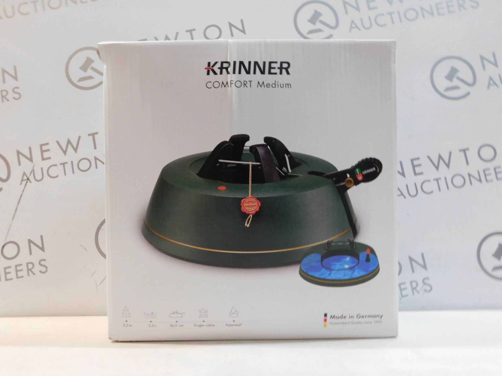 1 BOXED KRINNER CHRISTMAS TREE STAND RRP Â£29.99