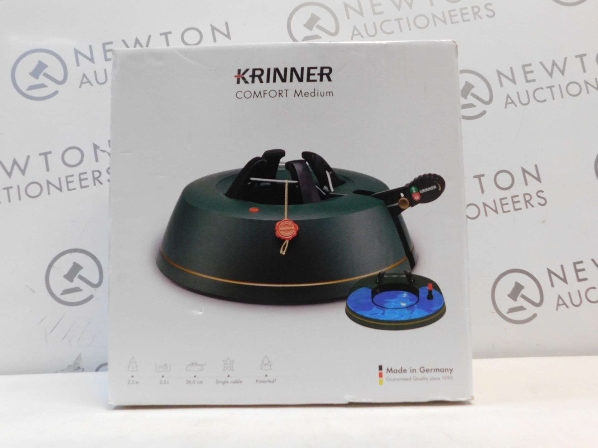 1 BOXED KRINNER CHRISTMAS TREE STAND RRP Â£29.99