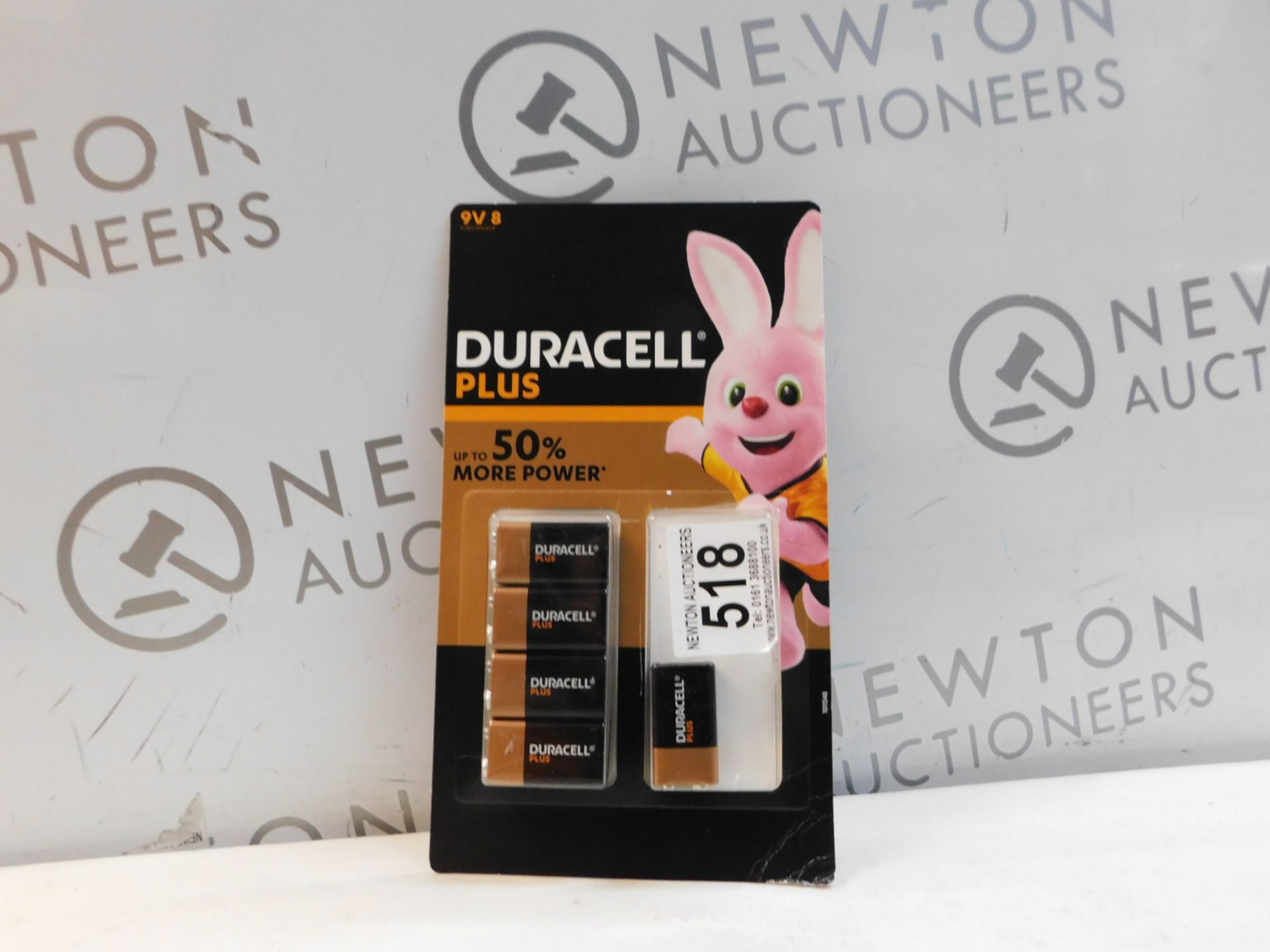 1 PACK OF DURACELL 9V BATTERIES RRP Â£19.99