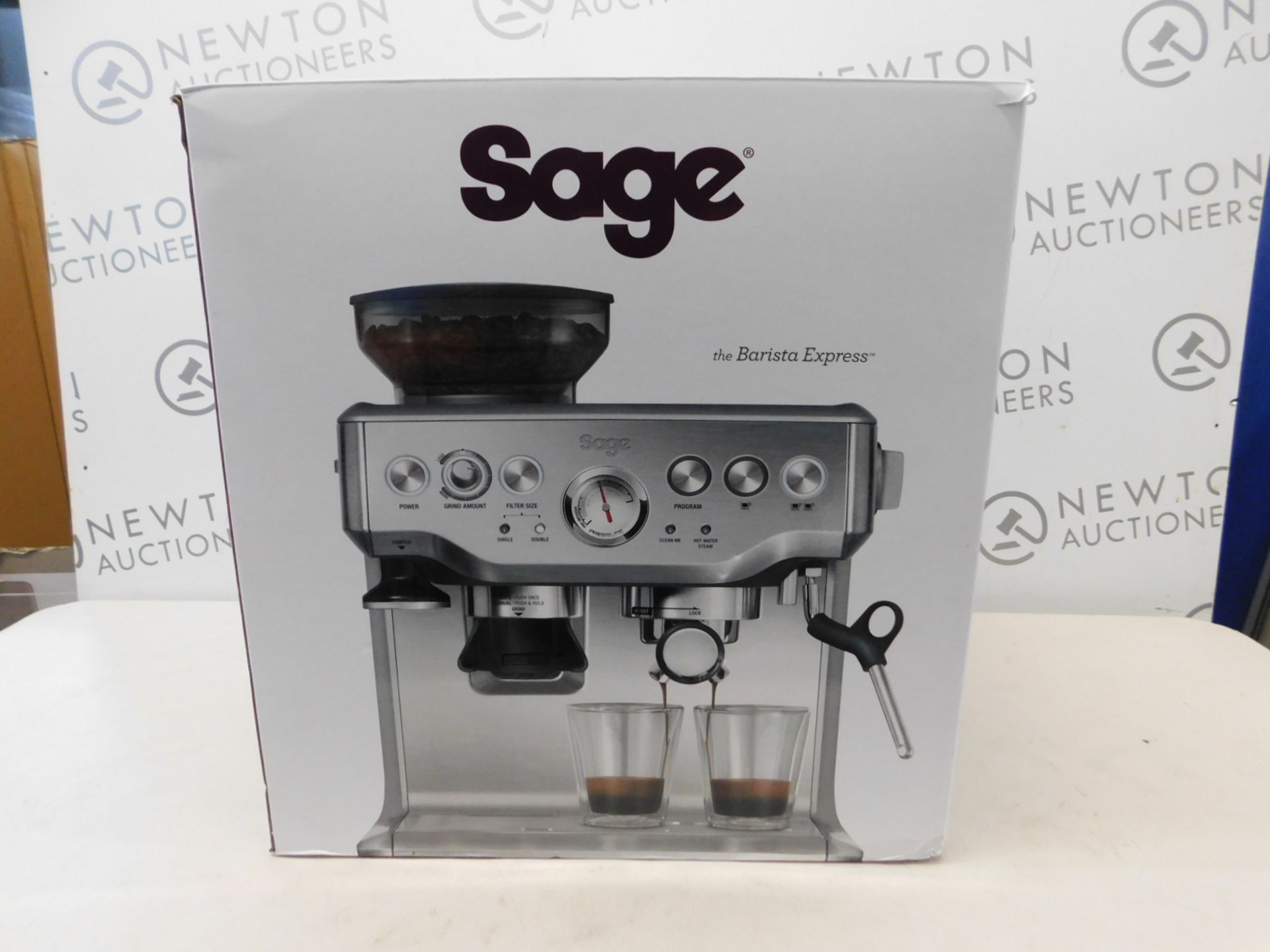 1 BOXED SAGE BARISTA EXPRESS BES875UK BEAN TO CUP COFFEE MACHINE RRP Â£549.99