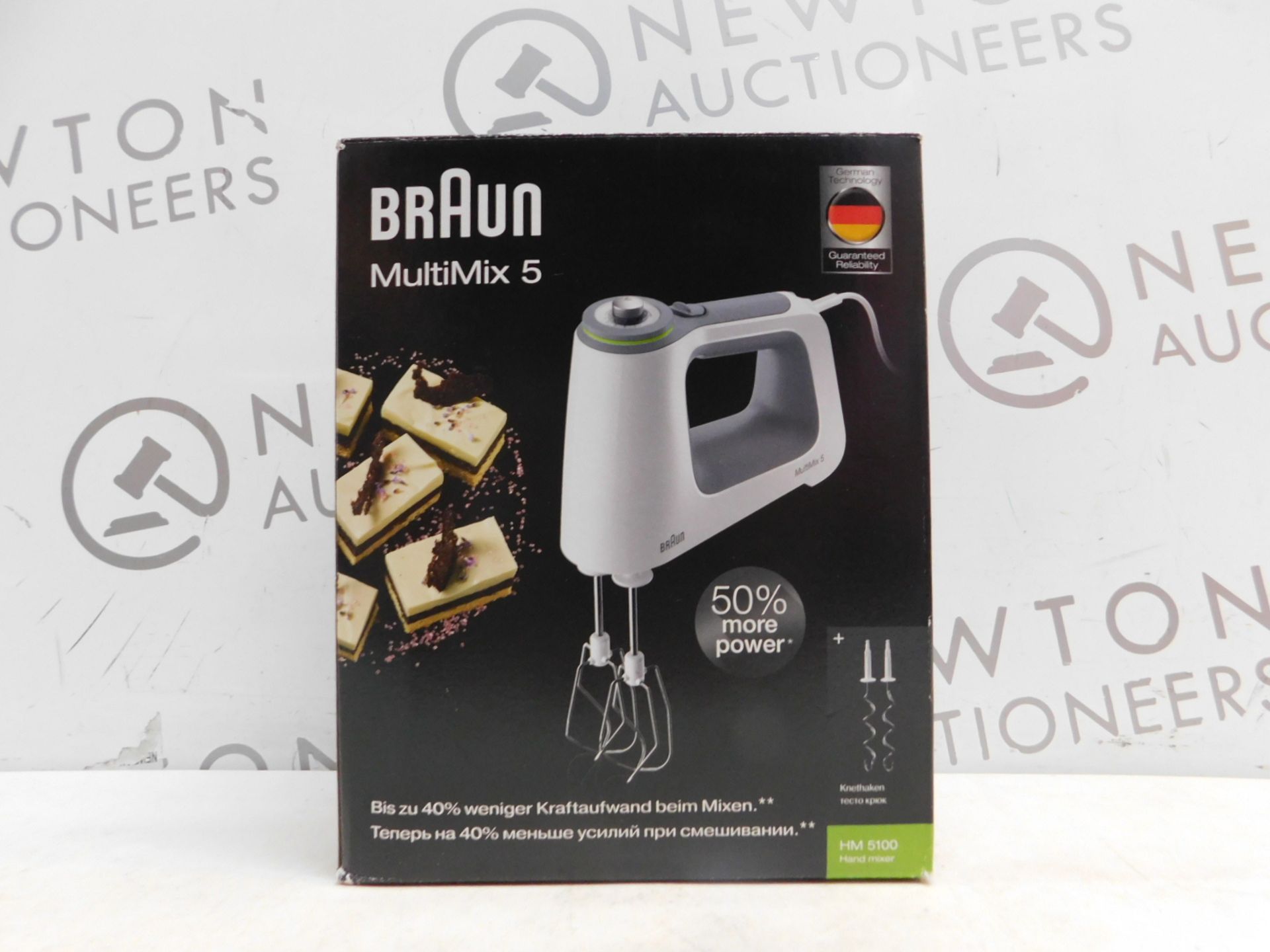 1 BOXED BRAUN MULTIMIX 5 HAND MIXER RRP Â£49