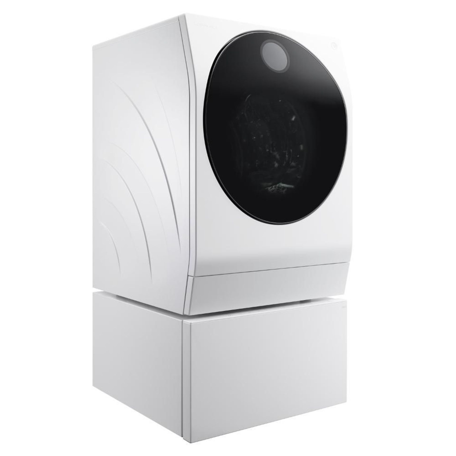 1 LG LSF100W SIGNATURE 12KG TWINWASH WASHING MACHINE WITH CENTUM SYSTEM RRP Â£1699 (POWERS ON)