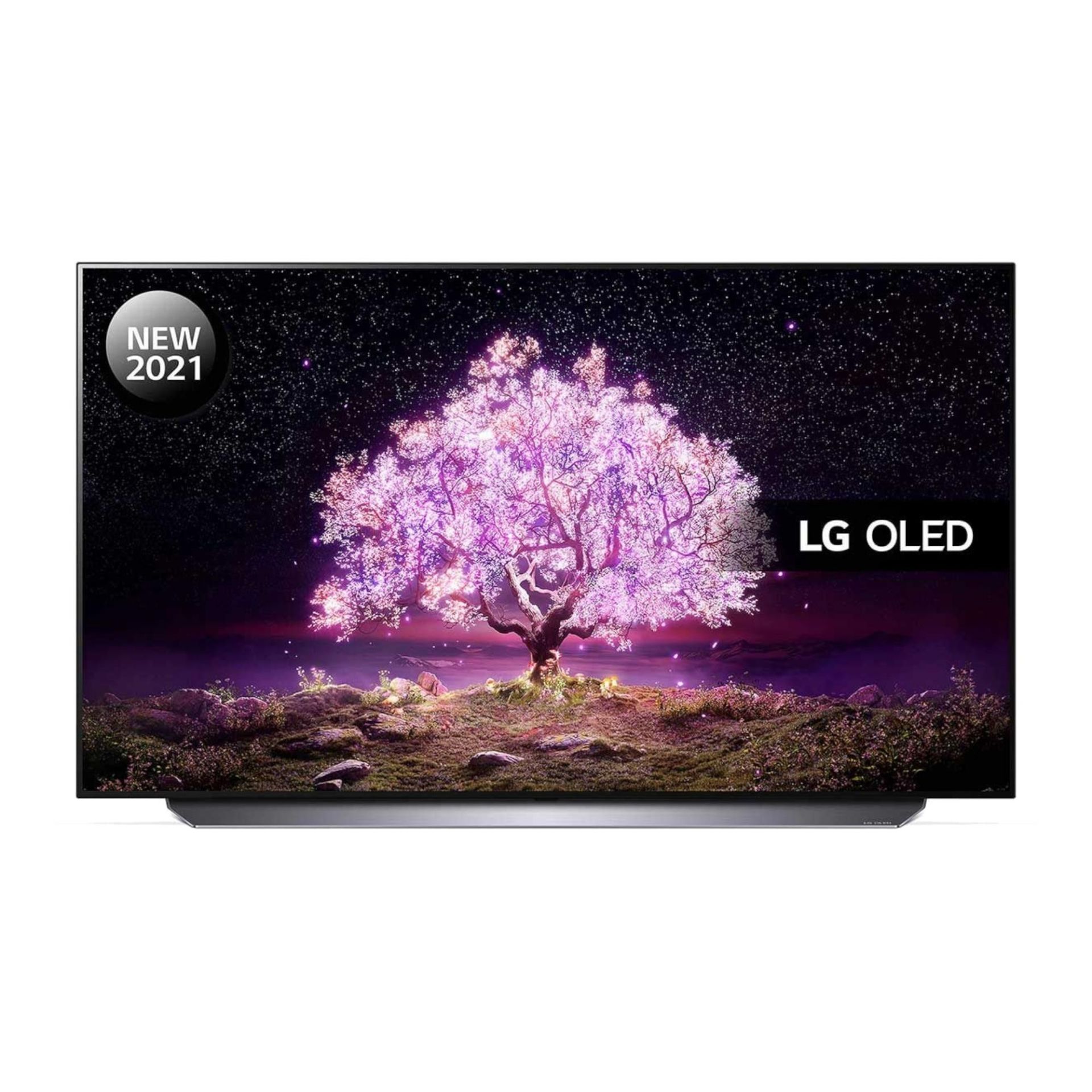 1 BOXED LG OLED55C14LB 55 INCH OLED 4K ULTRA HD HDR SMART TV FREEVIEW PLAY FREESAT WITH STAND AND