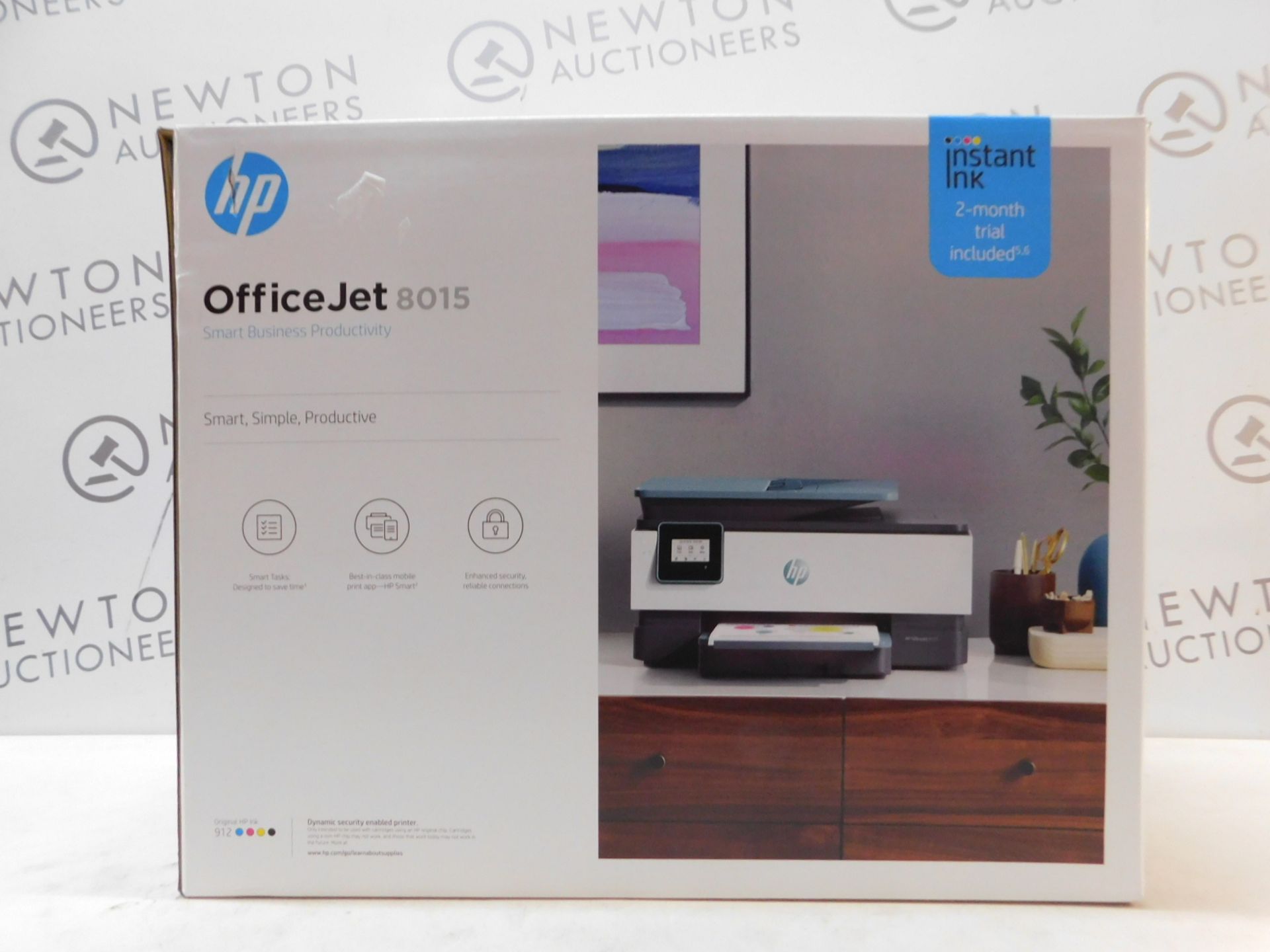 1 BOXED HP OFFICEJET 8015 ALL-IN-ONE WIRELESS PRINTER RRP Â£114.99