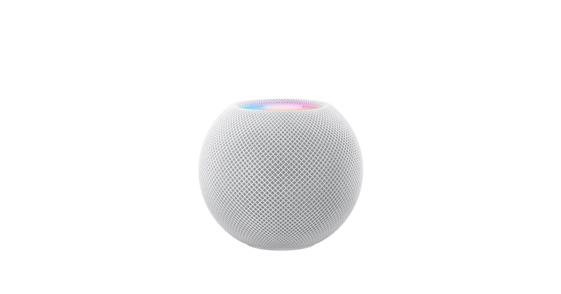 1 BOXED APPLE HOMEPOD MINI IN WHITE MODEL MY5H2B/A (A2374) RRP Â£99.99 (POWERS ON WORKING)