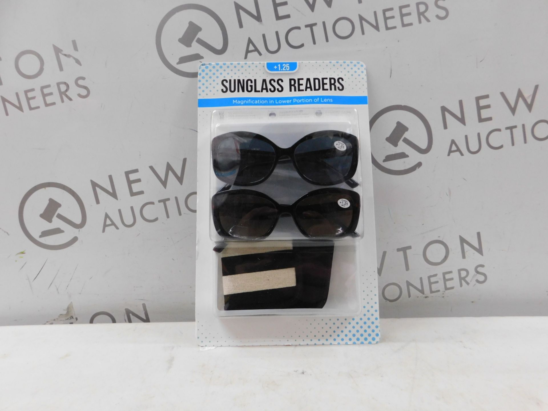 1 BRAND NEW PACK OF SUNGLASS READERS IN +1.25 STRENGTH RRP Â£19.99