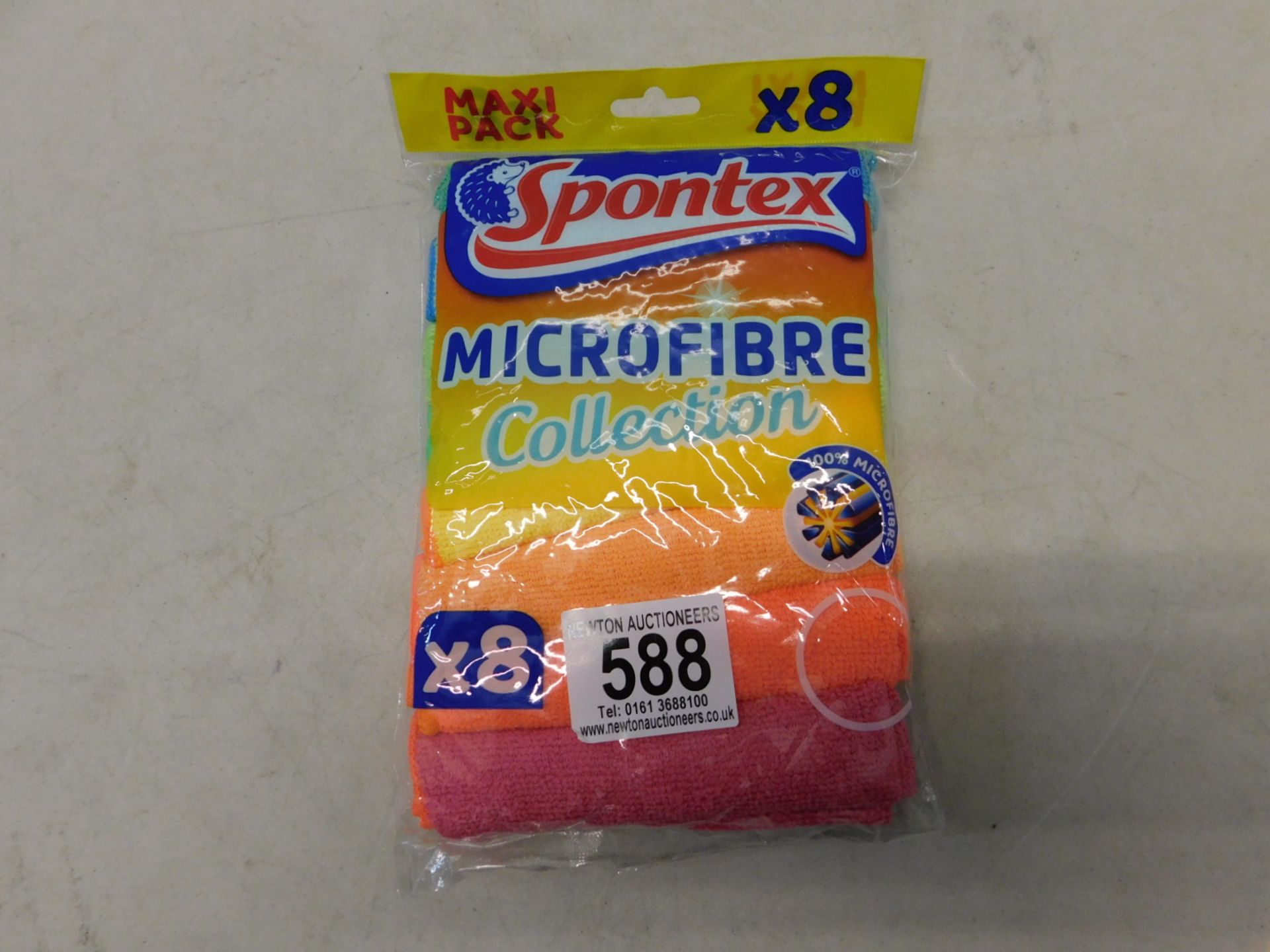 1 PACK OF SPONTEX MICROFIBRE MULTI-PURPOSE CLOTHS RRP Â£8.99