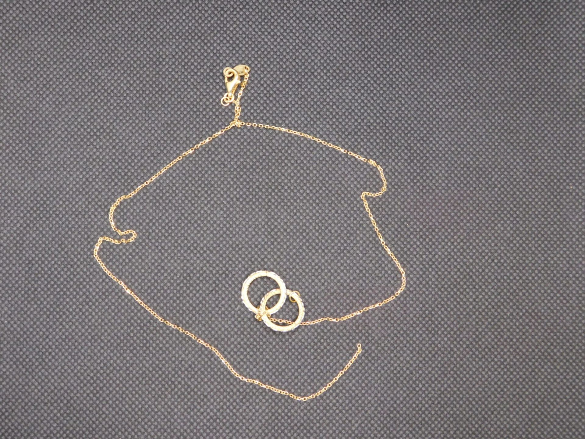 1 BOXED 14KT GOLD CHAIN NECKLACE RRP Â£249
