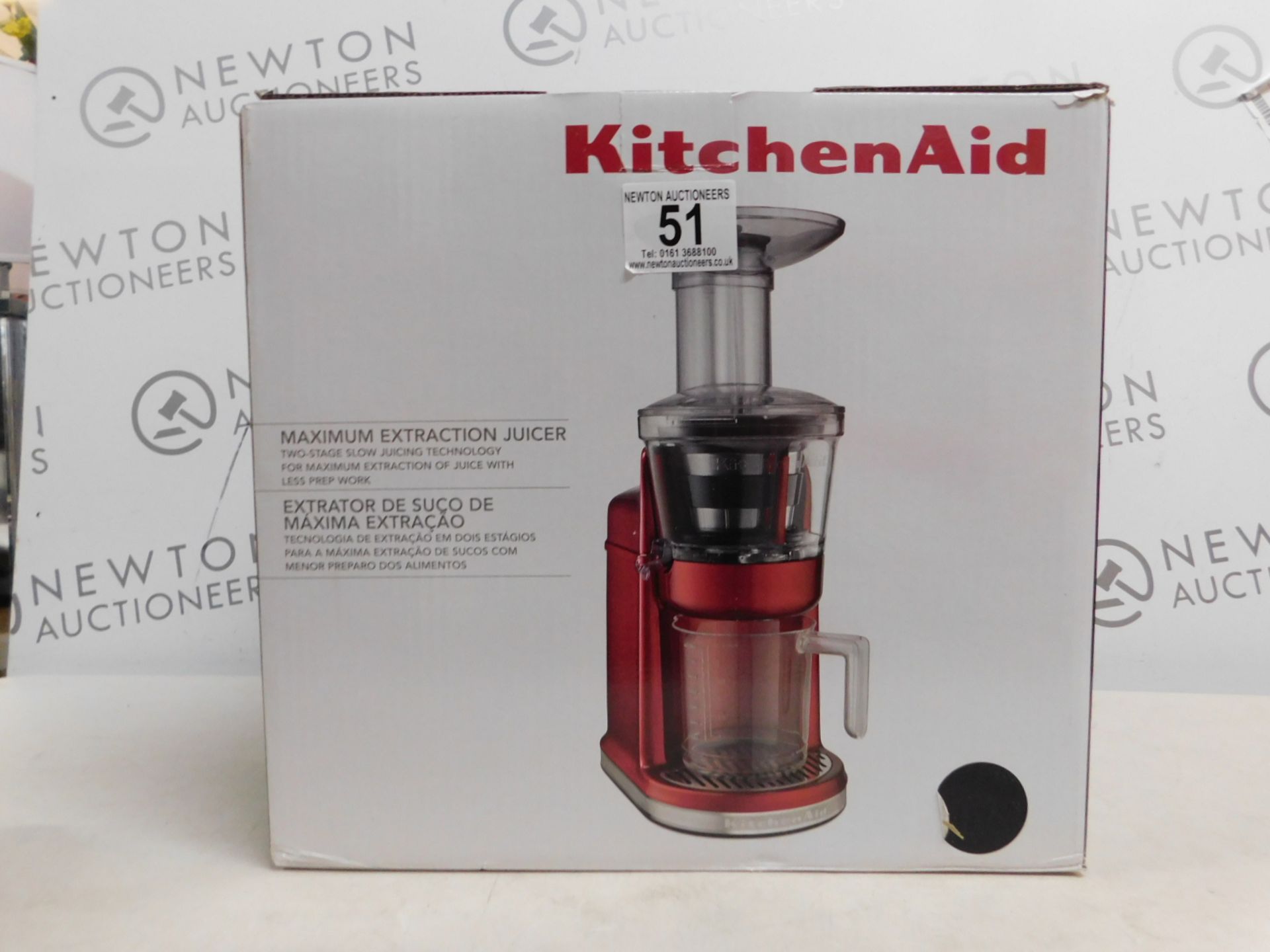 1 BOXED KITCHENAID 5KVJ0111 - JUICE MAKER RRP Â£159