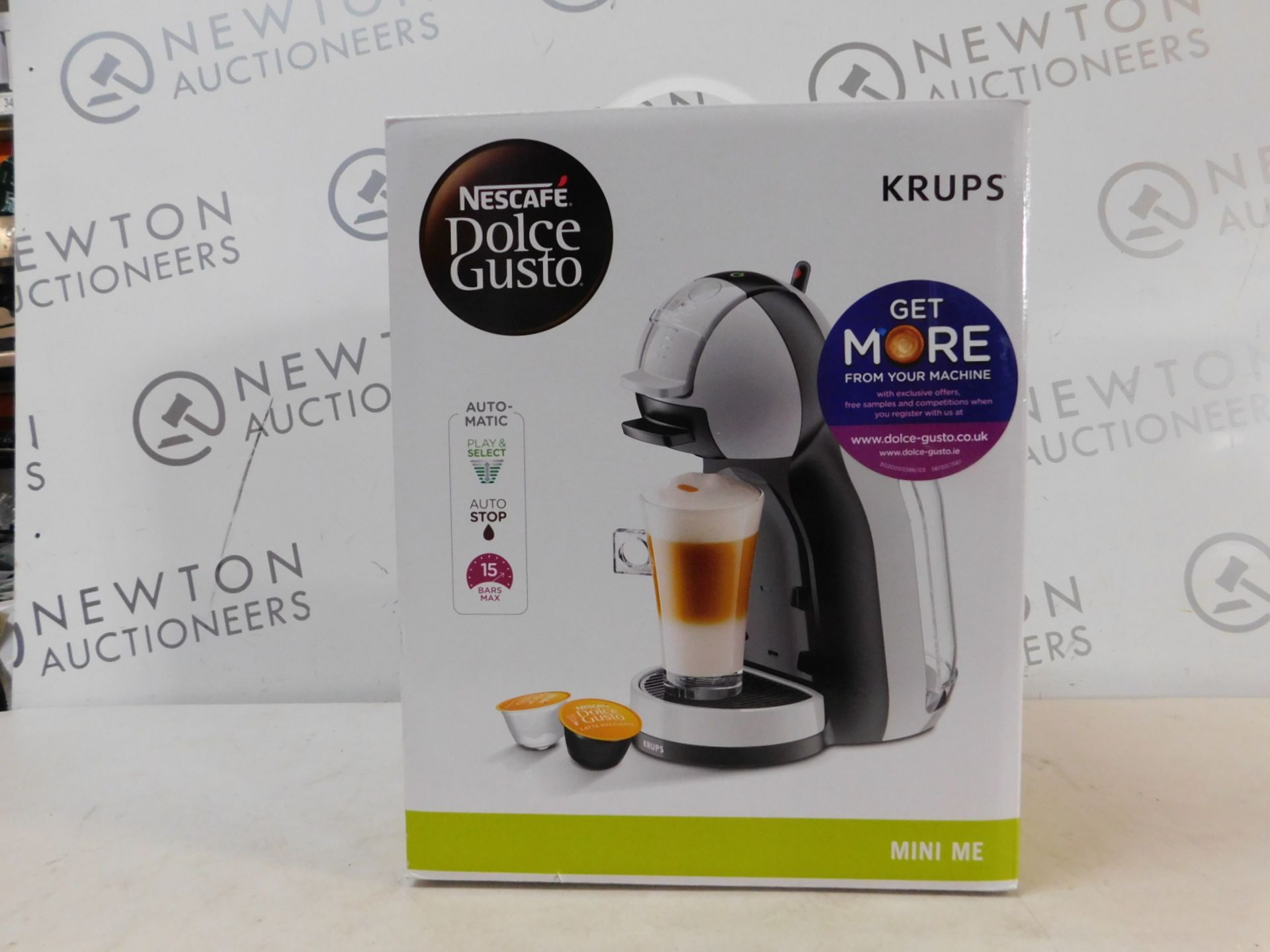 1 BOXED NESCAFE DOLCE GUSTO INFINISSIMA AUTOMATIC COFFEE POD MACHINE BY KRUPS RRP Â£114.99