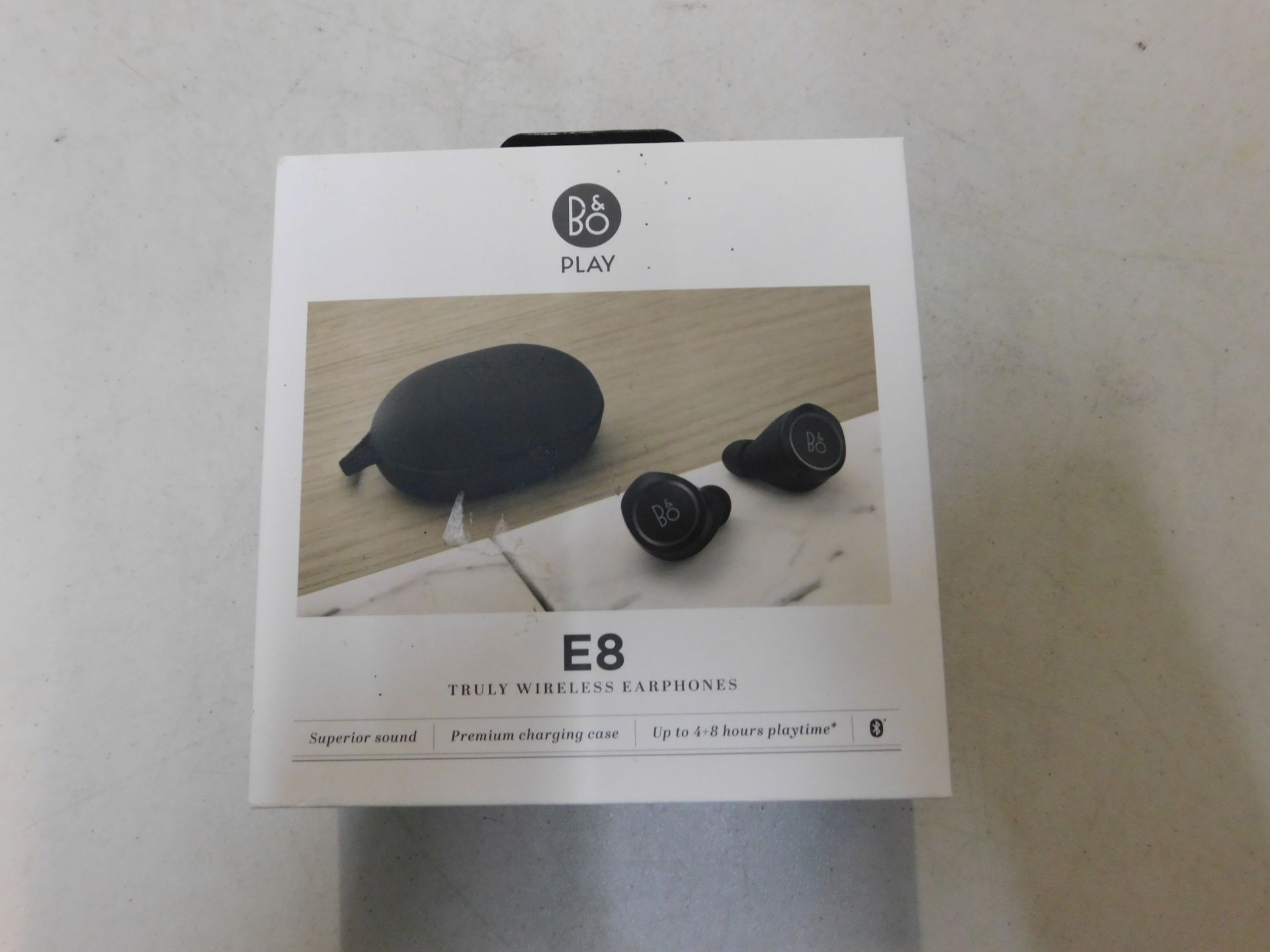 1 BOXED BANG AND OLUFSEN E8 TRUE WIRELESS BLUETOOTH EARPHONES RRP Â£299