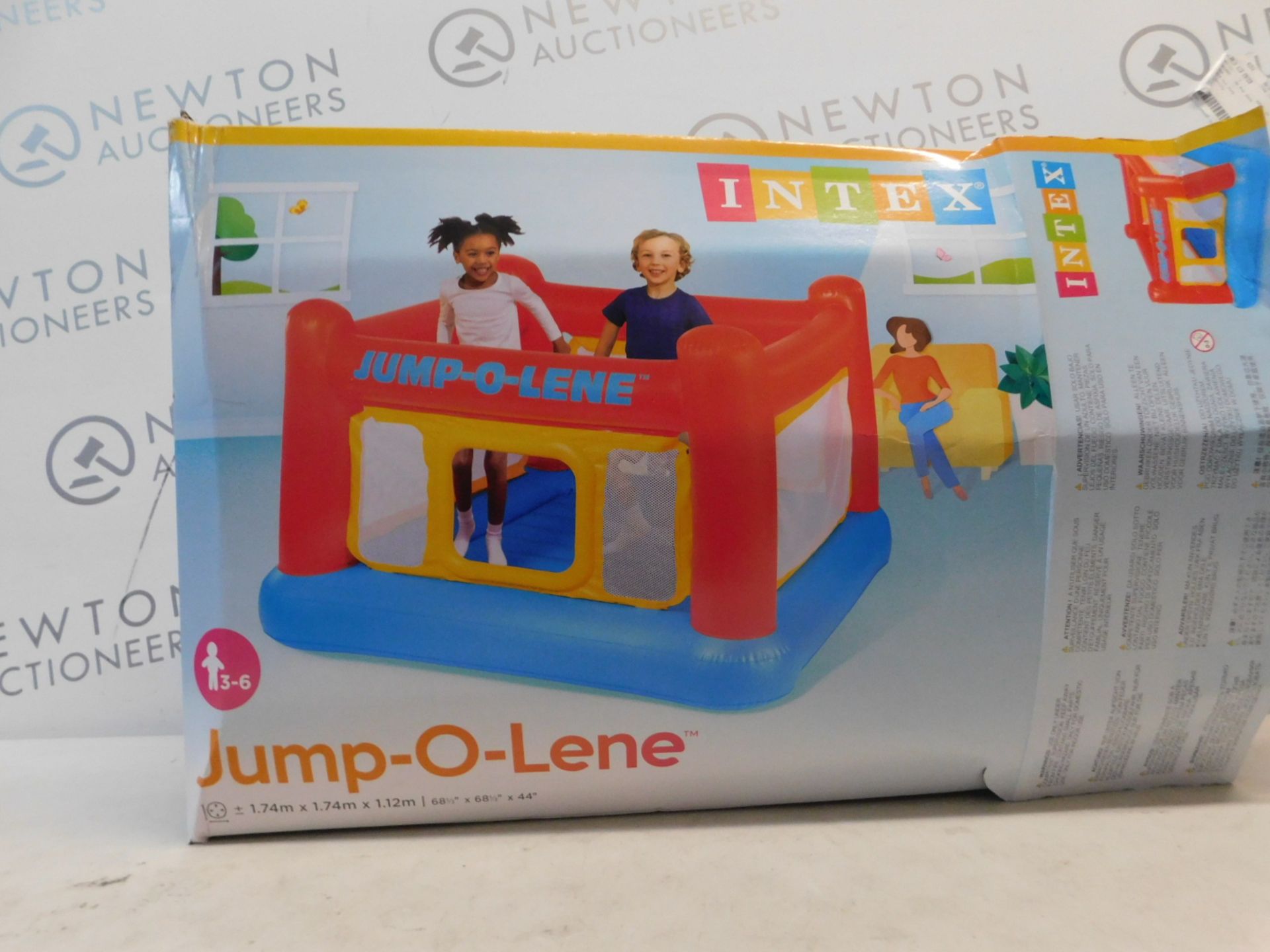 1 BOXED INTEX JUMP-O-LENE BOUNCY PLAYHOUSE (3-6 YEARS) RRP Â£59