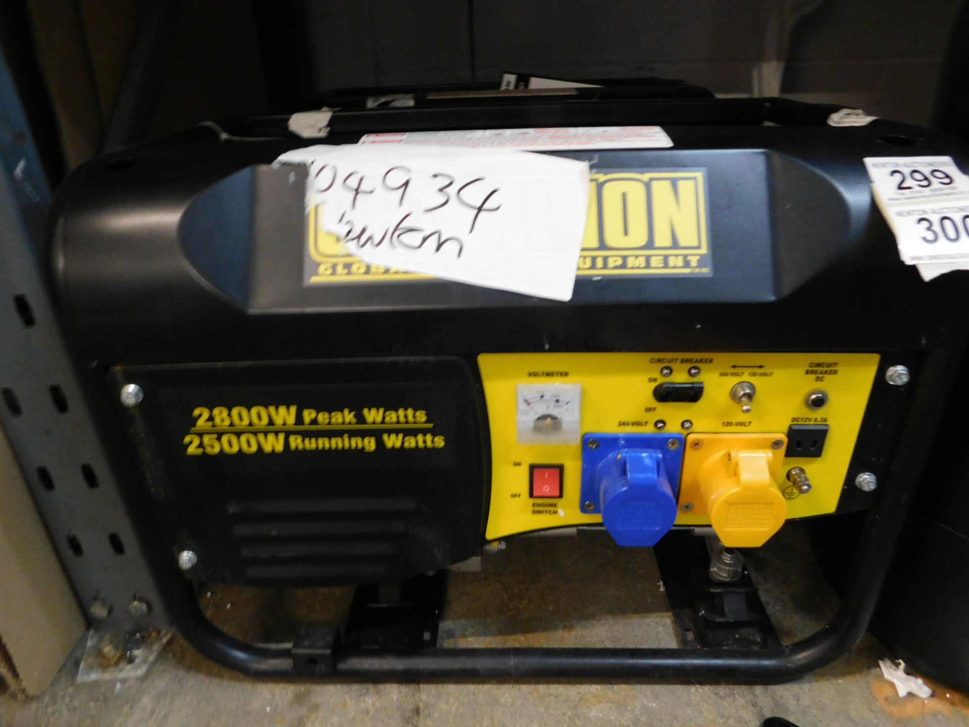 1 CHAMPION 196CC CPG3500 50HZ 120/240V PETROL GENERATOR RRP Â£349.99