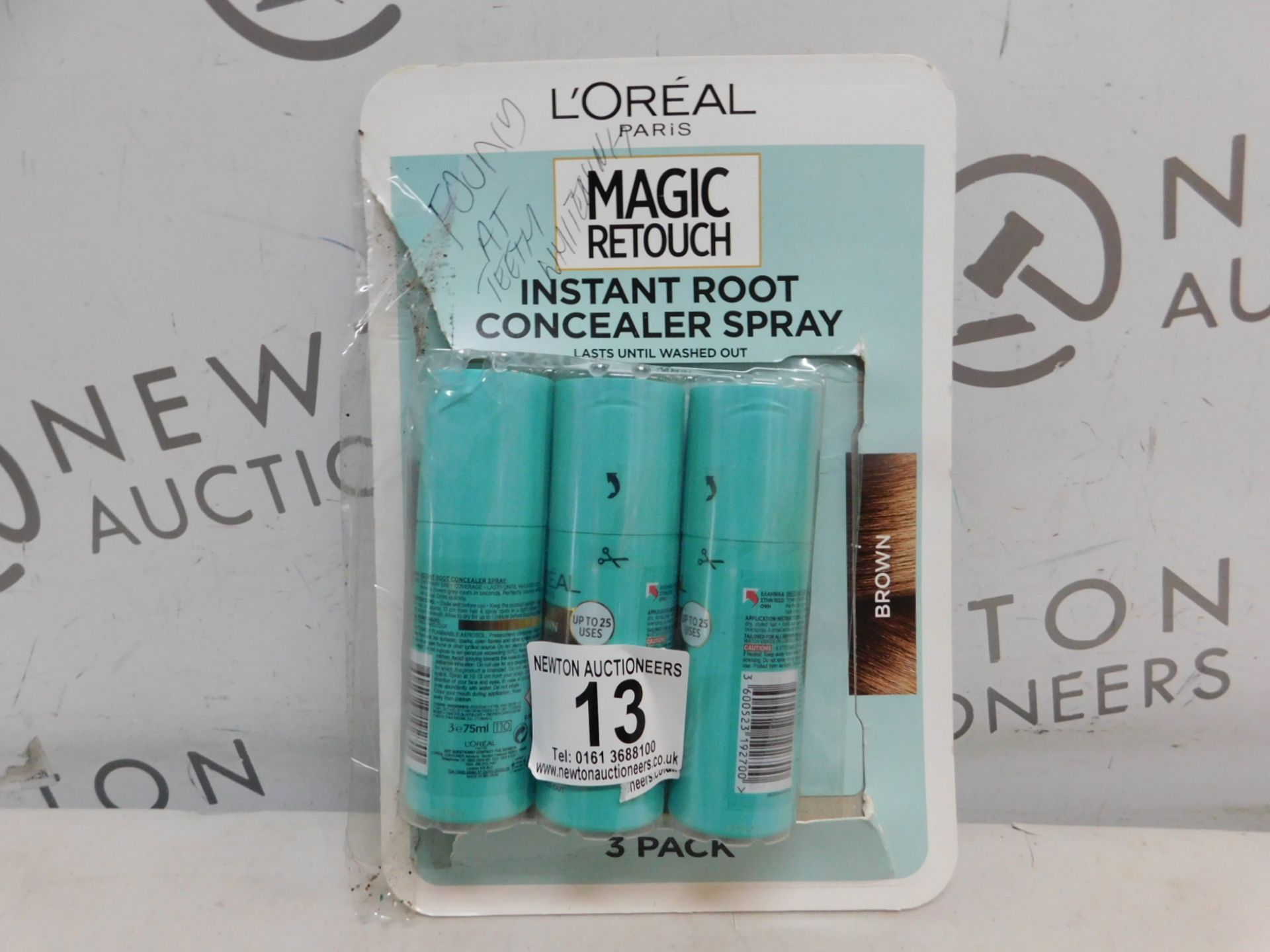 1 PACK OF 3 LOREAL MAGIC RETOUCH INSTANT ROOT CONCEALER SPRAY RRP Â£29.99