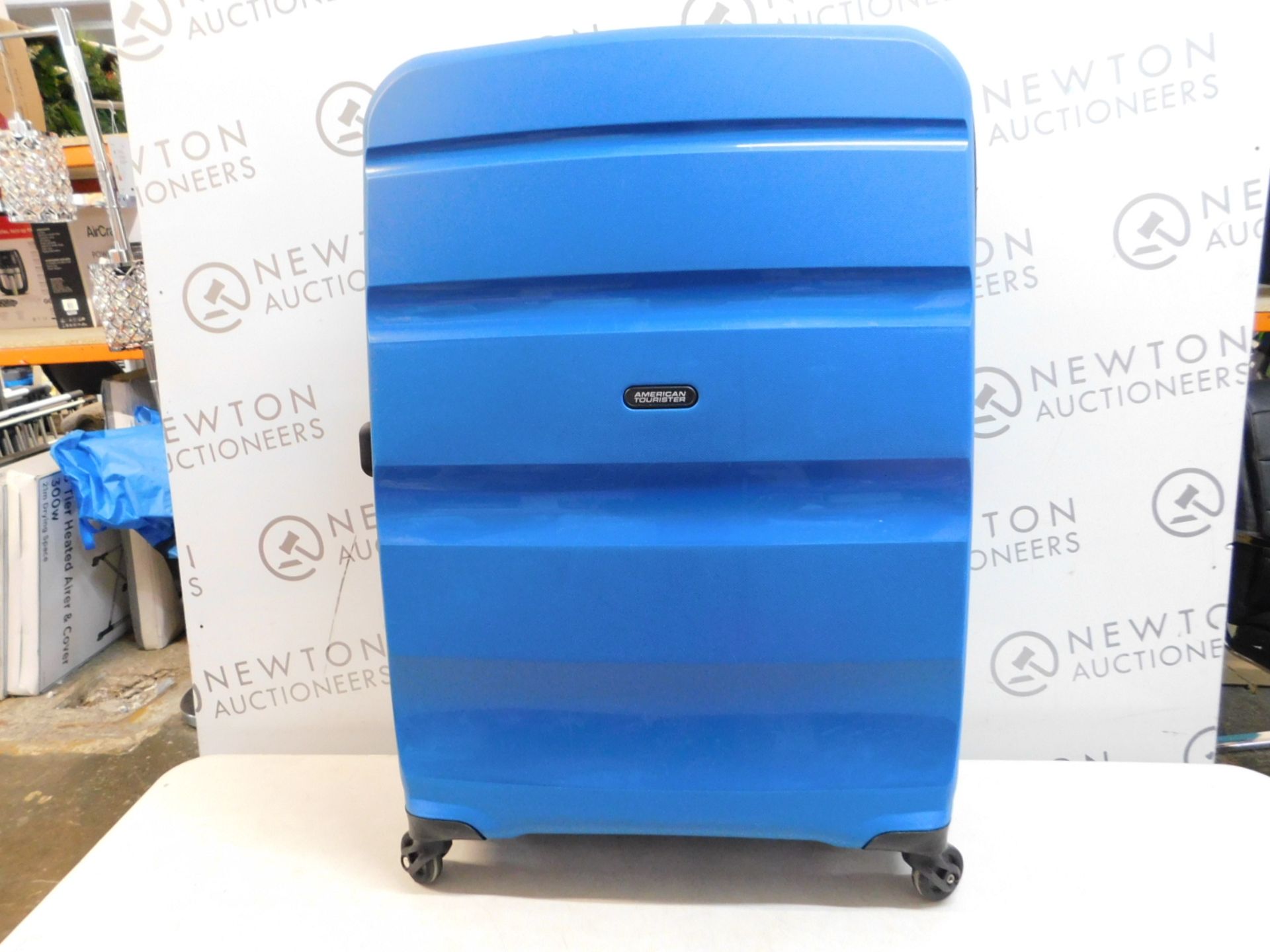 1 AMERICAN TOURISTER DEEP BLUE LARGE HARDSIDE SPINNER CASE RRP Â£89.99