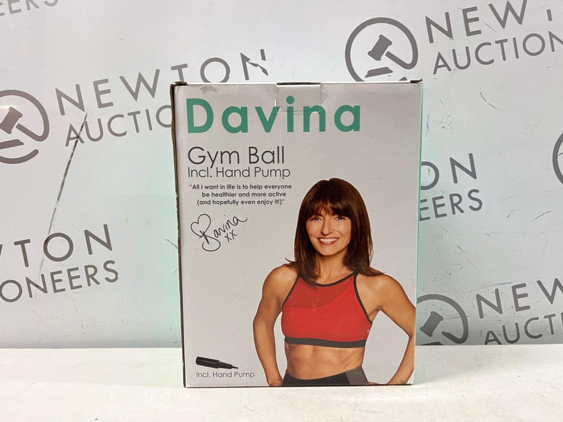 1 BRAND NEW BOXED DAVINA GYM BALL RRP Â£19