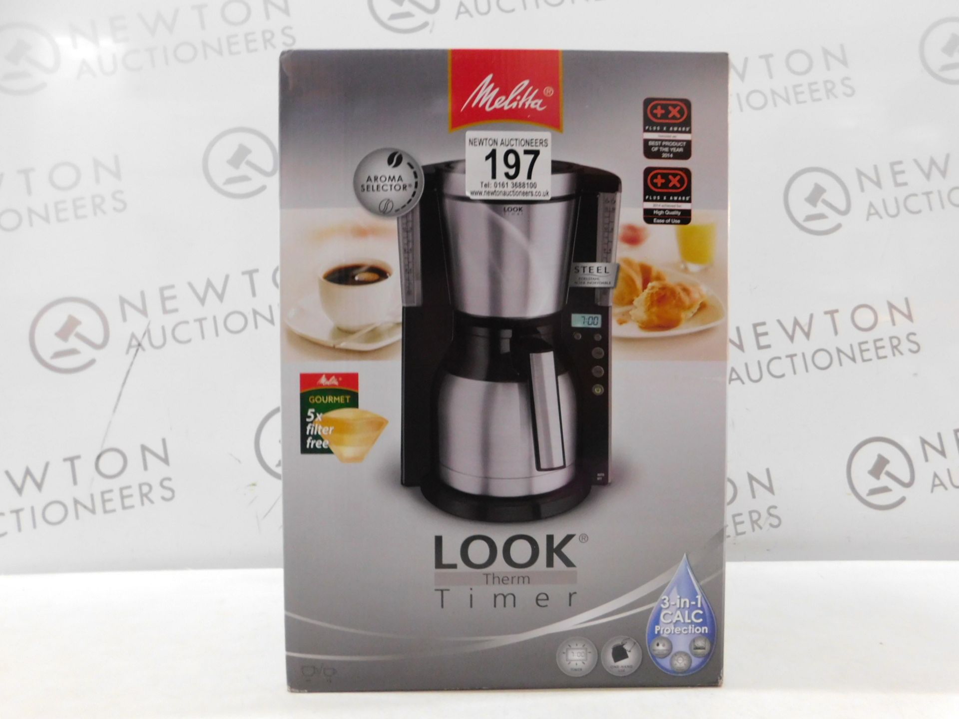 1 BOXED MELITTA LOOK THERM TIMER COFFEE MACHINE RRP Â£79