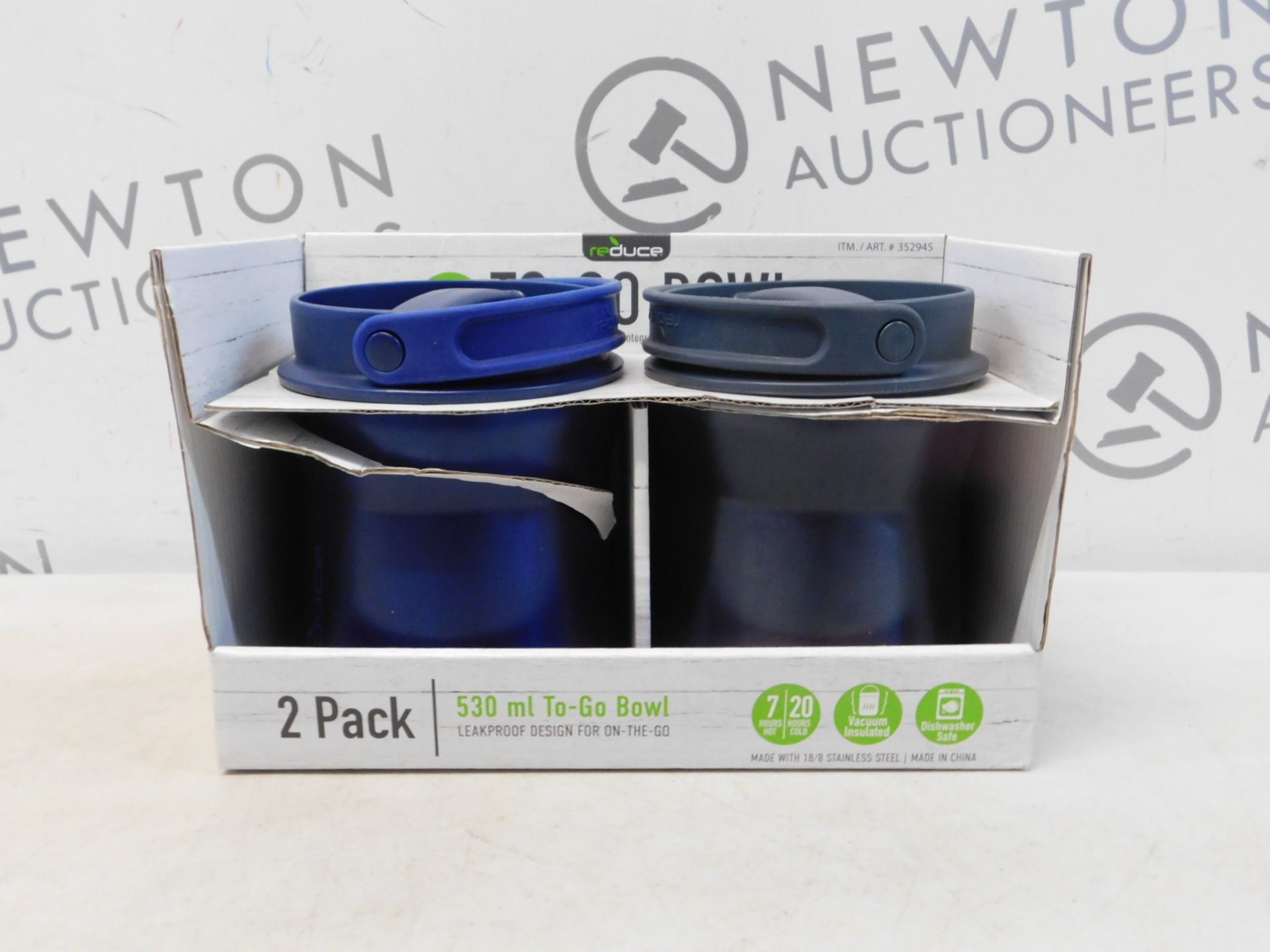 1 BOXED 2PC REDUCE INSULATED TO-GO FOOD BOWLS RRP Â£29.99