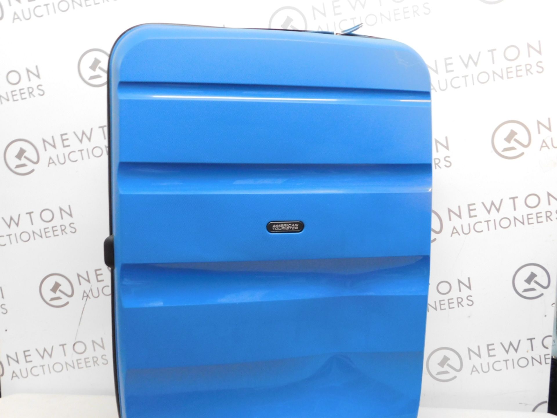 1 AMERICAN TOURISTER DEEP BLUE LARGE HARDSIDE SPINNER CASE RRP Â£89.99