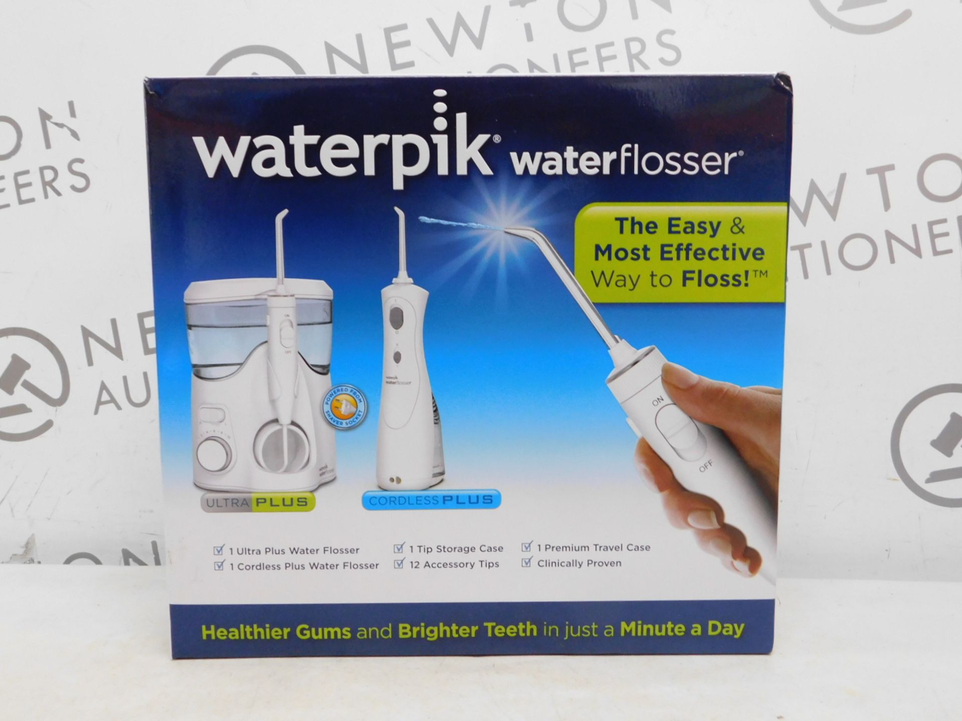 1 BOXED WATERPIK ULTRA PLUS WATER FLOSSER RRP Â£99