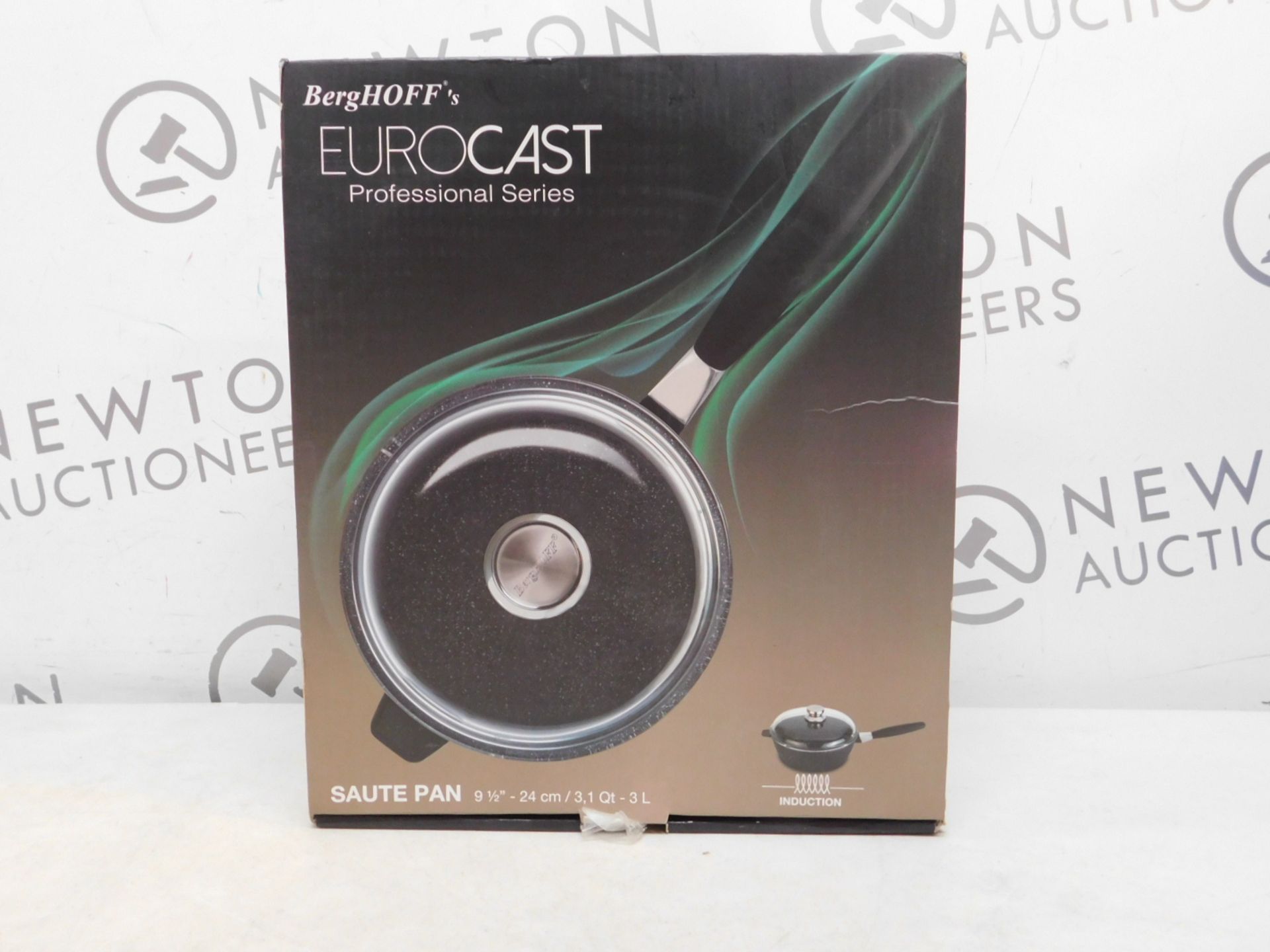 1 BOXED BERGHOFF EUROCAST NON-STICK, SAUTEPAN 24CM 3L RRP Â£69