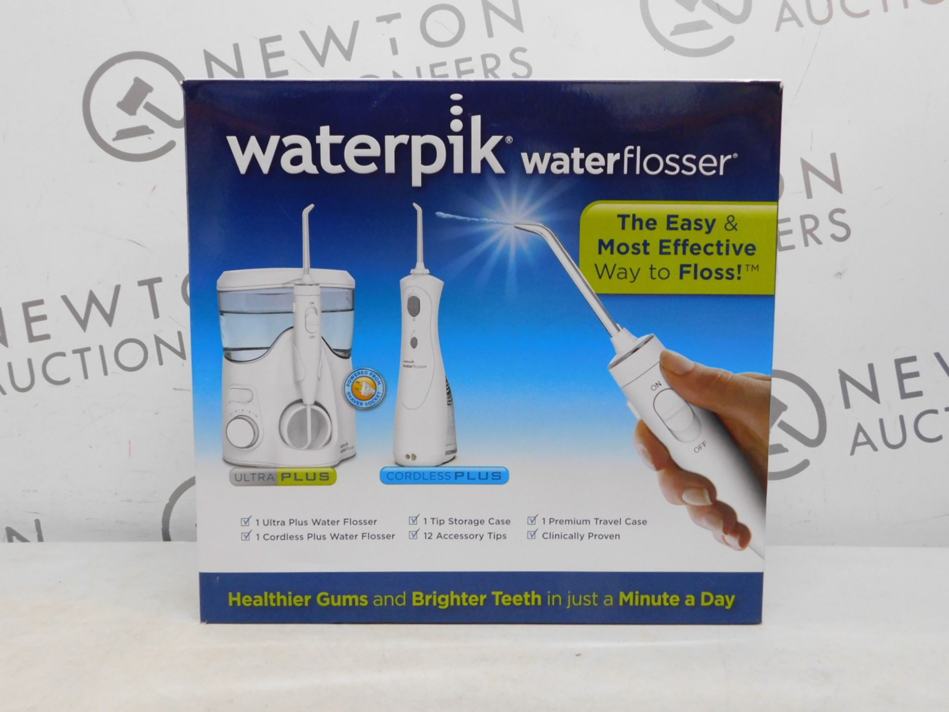 1 BOXED WATERPIK ULTRA PLUS WATER FLOSSER RRP Â£99