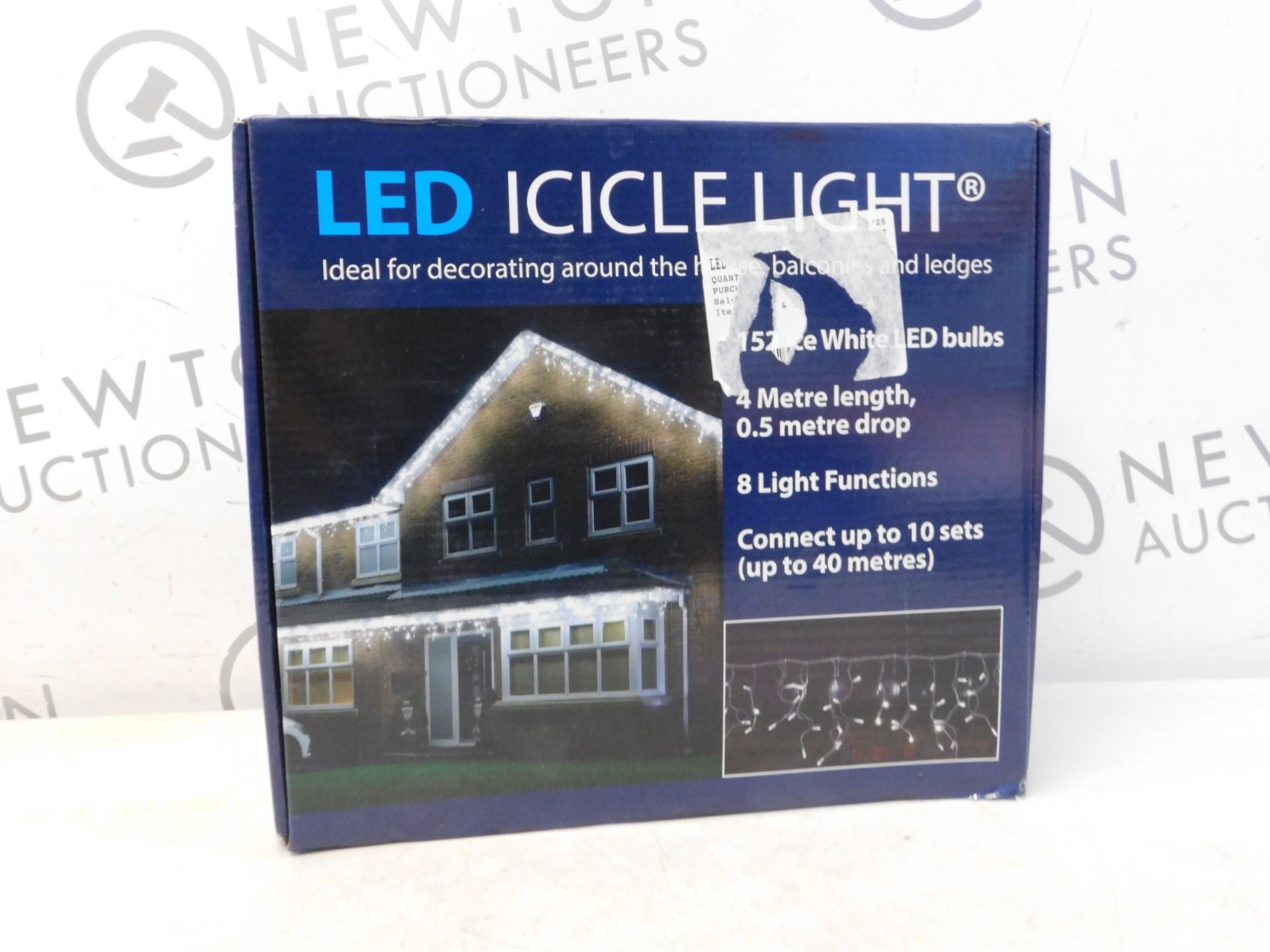 1 BOXED LED ICICLE STRING LIGHT RRP Â£49.99