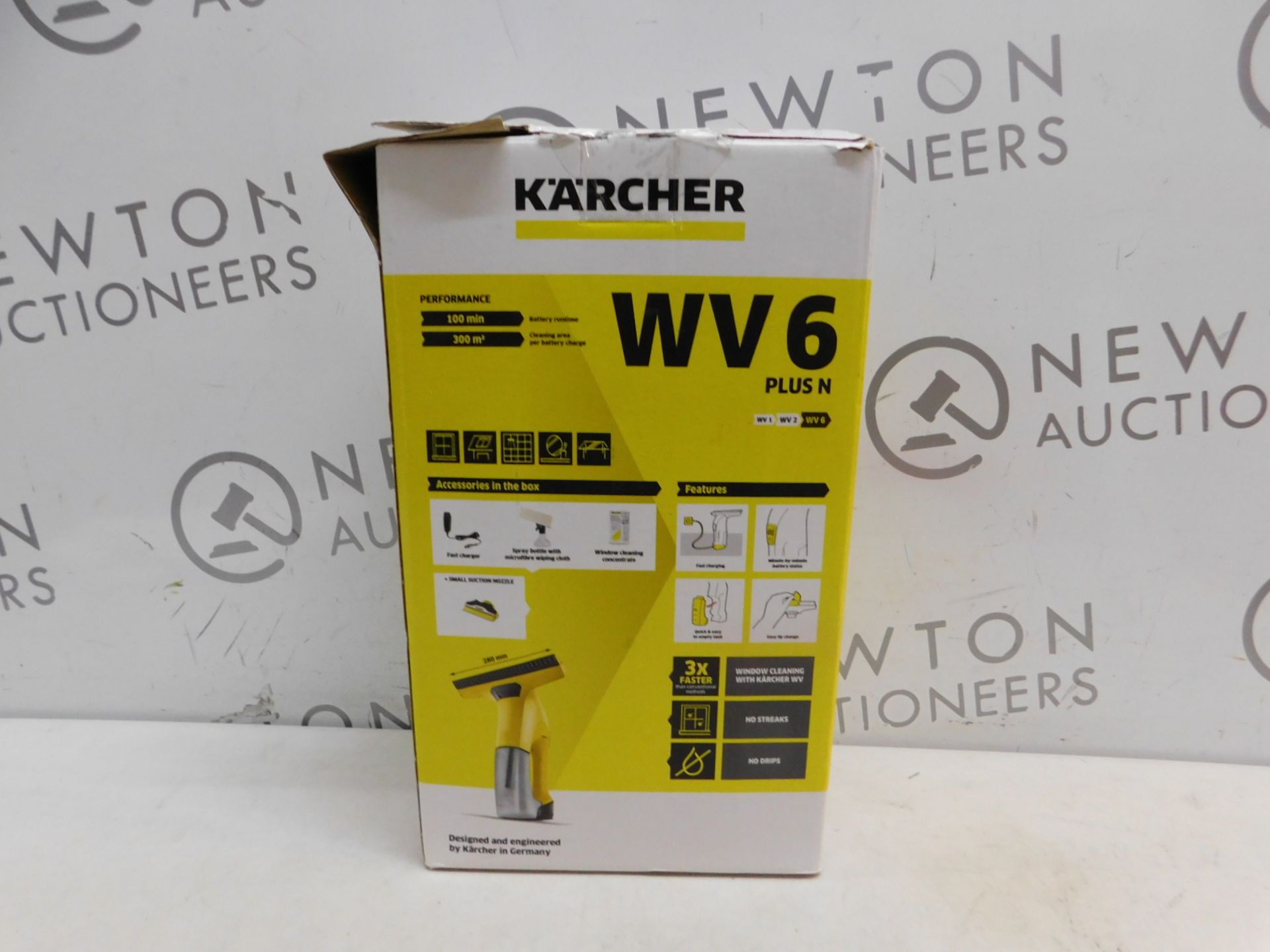 1 BOXED KARCHER WV6 PREMIUM WINDOW VAC RRP Â£119