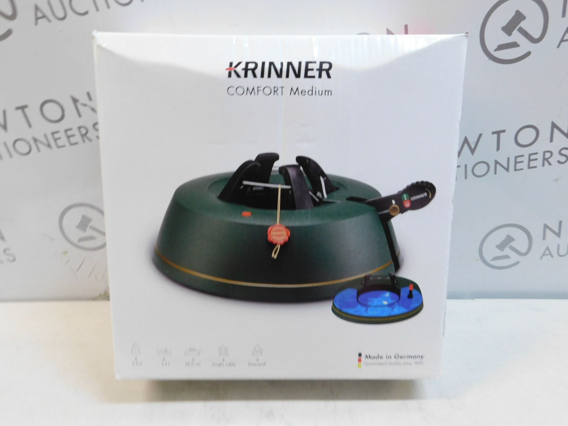 1 BOXED KRINNER CHRISTMAS TREE STAND RRP Â£59.99