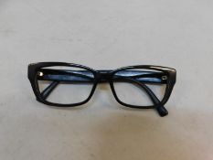 1 PAIR OF VERSACE GLASSES FRAME MODEL 3284-B RRP Â£99 (BADGE ON ONE SIDE MISSING)