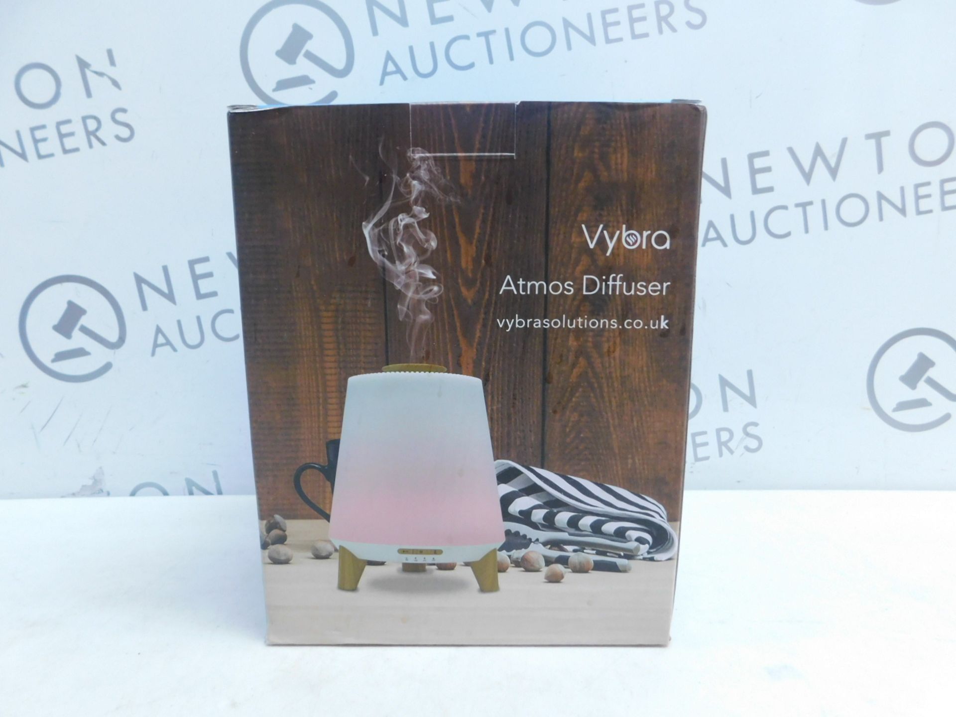 1 BOXED VYBRA ATMOS AROMATHERAPY DIFFUSER & HUMIDIFIER WITH BLUETOOTH SPEAKER RRP Â£79