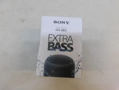 1 BOXED SONY SRS-XB12 EXTRA BASS WIRELESS BLUETOOTH SPEAKER RRP Â£59.99