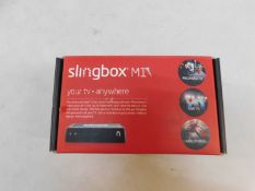 1 BOXED SLINGBOX M1 TV BOX RRP Â£79.99