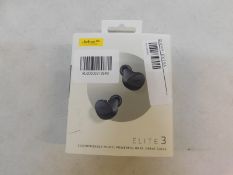 1 BOXED OF JABRA ELITE3 TRUE WIRELESS EARBUDS RRP Â£99.99