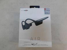 1 BOXED AFTERSHOKZ TREKZ AIR BONE CONDUCTION WIRELESS HEADPHONES RRP Â£99