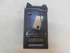 1 BOXED PLANTRONICS BACKBEAT GO 3 WIRELESS EARPHONES RRP Â£89.99