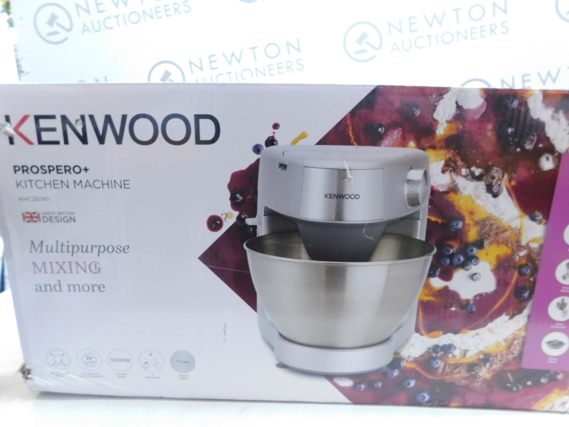 1 BOXED KENWOOD PROSPERO KHC29 COMPACT STAND MIXER KITCHEN MACHINE 1000W RRP Â£269