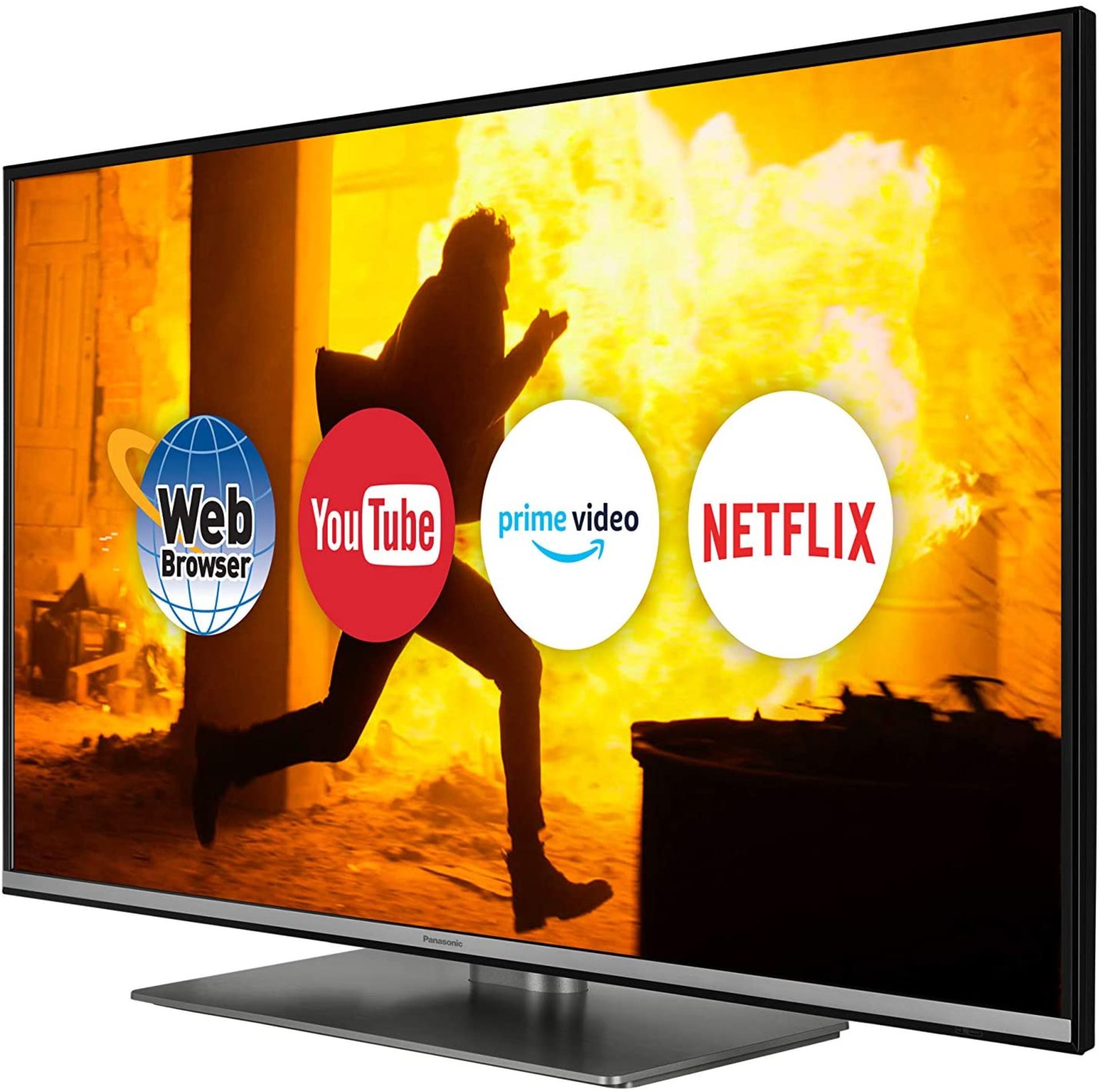 1 PANASONIC TX-32GS352, 32 INCH HD READY SMART LED TV WITH REMOTE AND STAND RRP Â£249 (BLACK