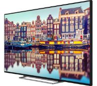 1 TOSHIBA 55VL5A63DB 55" SMART 4K ULTRA HD HDR LED TV WITH STAND AND REMOTE RRP Â£349 (WORKING,