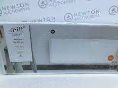 1 BOXED MILL HEAT WIFI ENABLED DESIGNER ELECTRIC PANEL HEATER - 1200W RRP Â£199