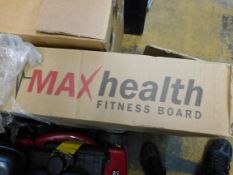 1 BOXED MAXHEALTH MH2 FITNESS BOARD WHOLE BODY VIBRATION TECHNOLOGY RRP Â£699